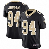 Nike New Orleans Saints #94 Cameron Jordan Black Team Color NFL Vapor Untouchable Limited Jersey,baseball caps,new era cap wholesale,wholesale hats